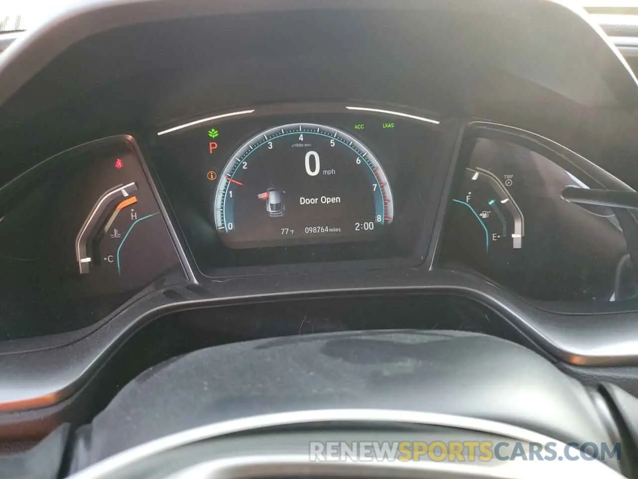 9 Photograph of a damaged car SHHFK7H6XKU409101 HONDA CIVIC 2019