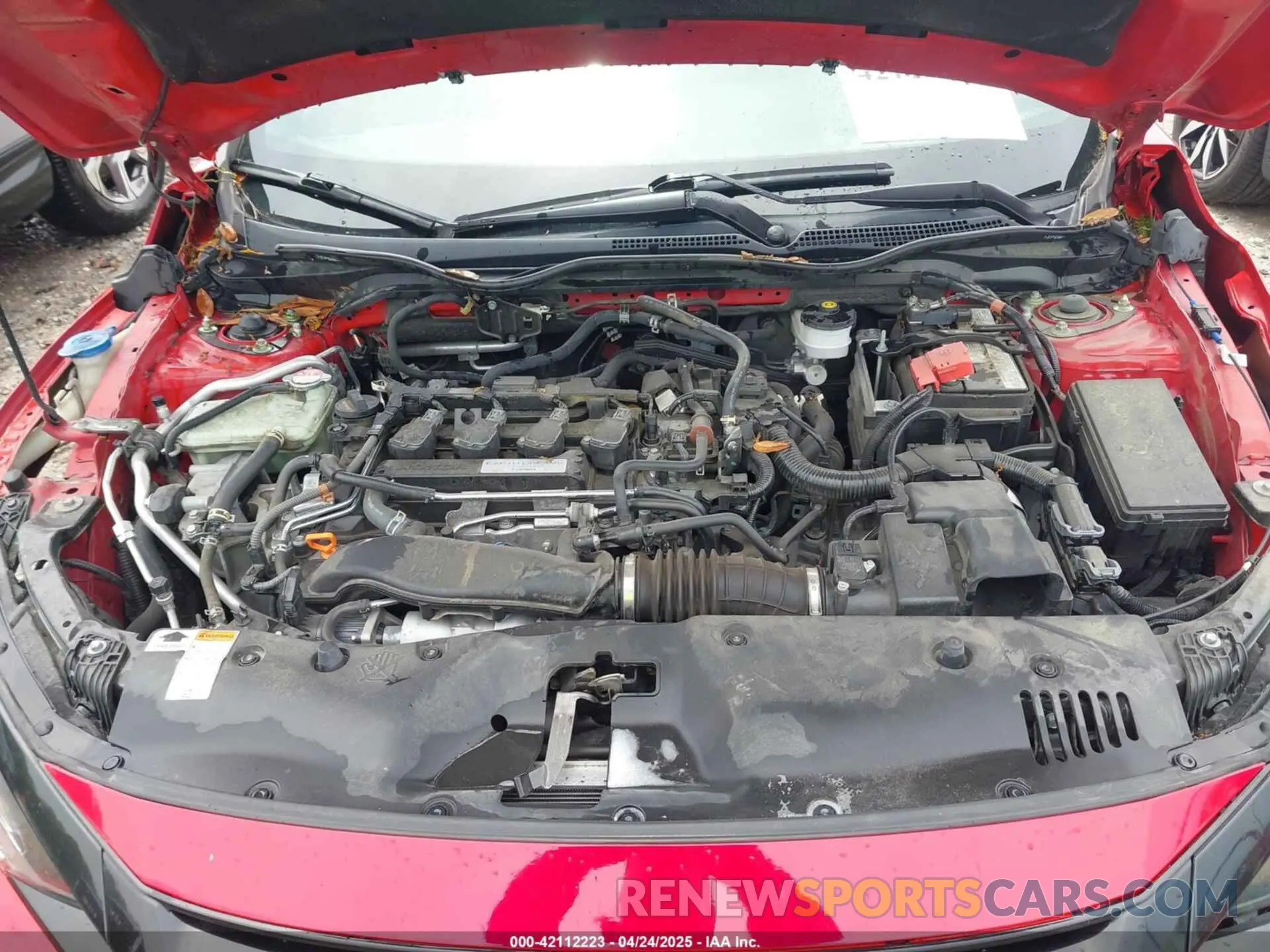 10 Photograph of a damaged car SHHFK7H6XKU411169 HONDA CIVIC 2019