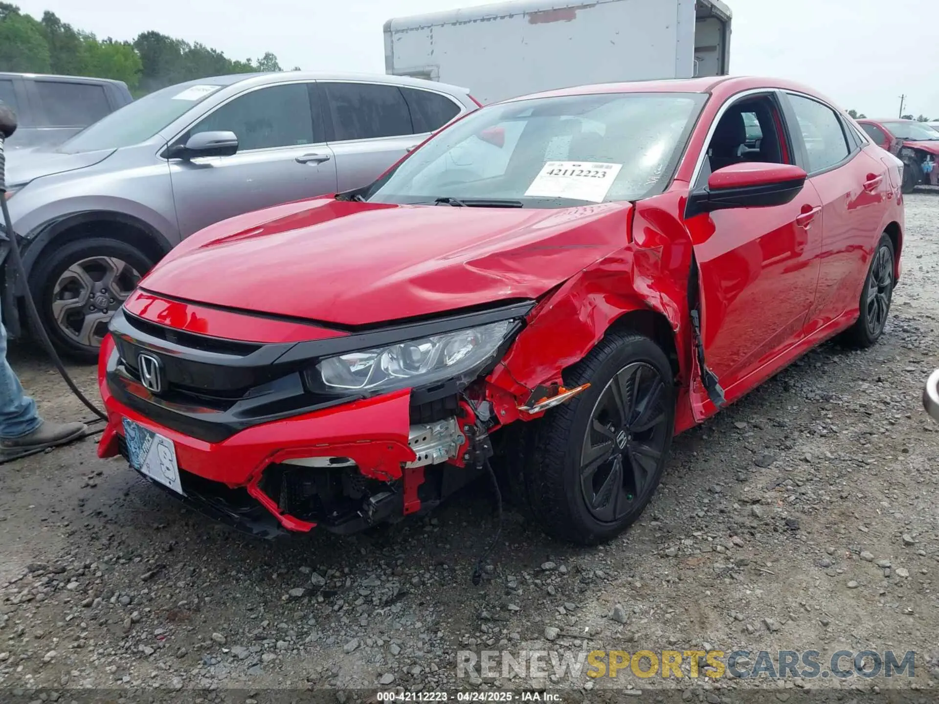 2 Photograph of a damaged car SHHFK7H6XKU411169 HONDA CIVIC 2019