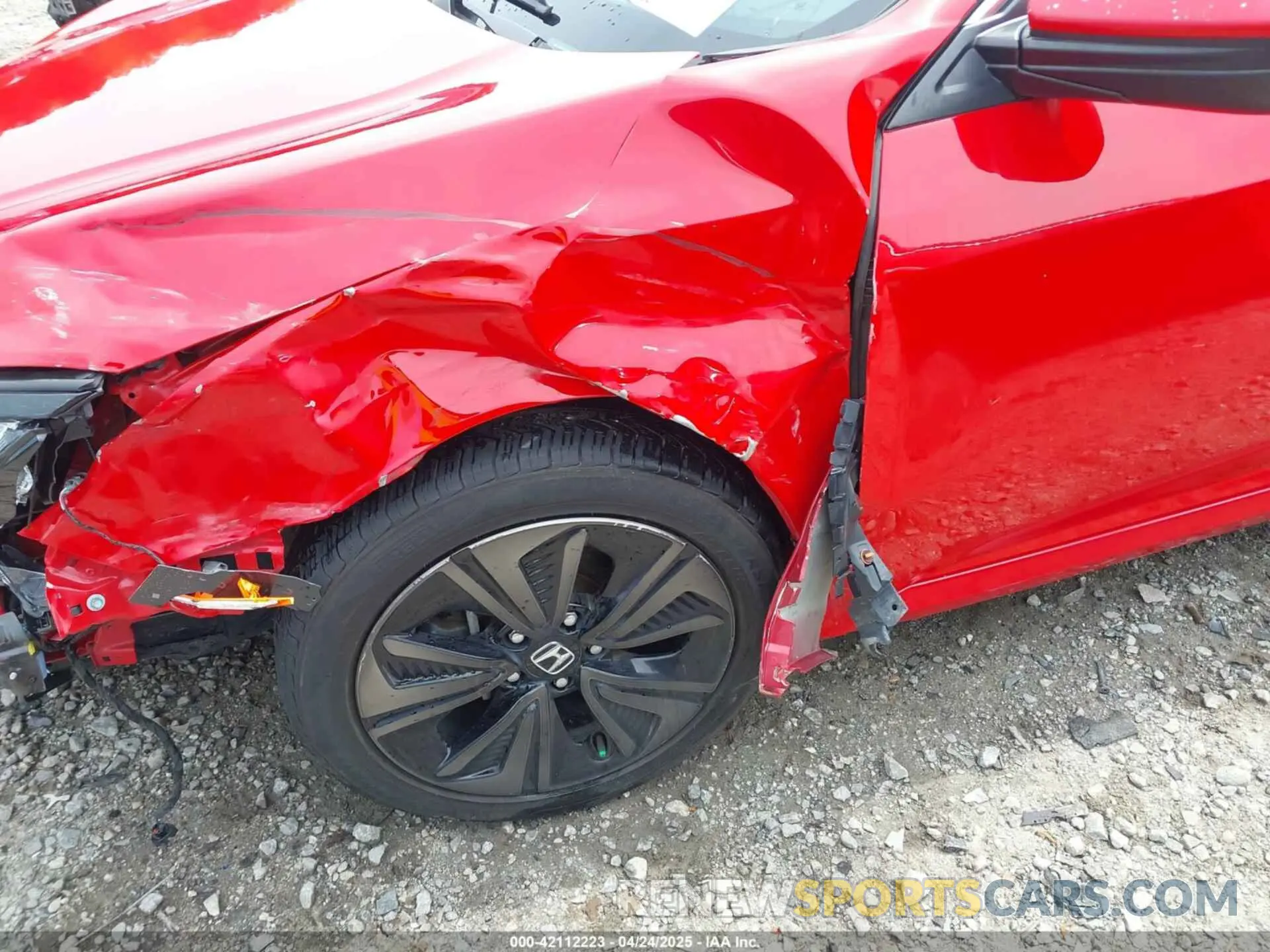 20 Photograph of a damaged car SHHFK7H6XKU411169 HONDA CIVIC 2019