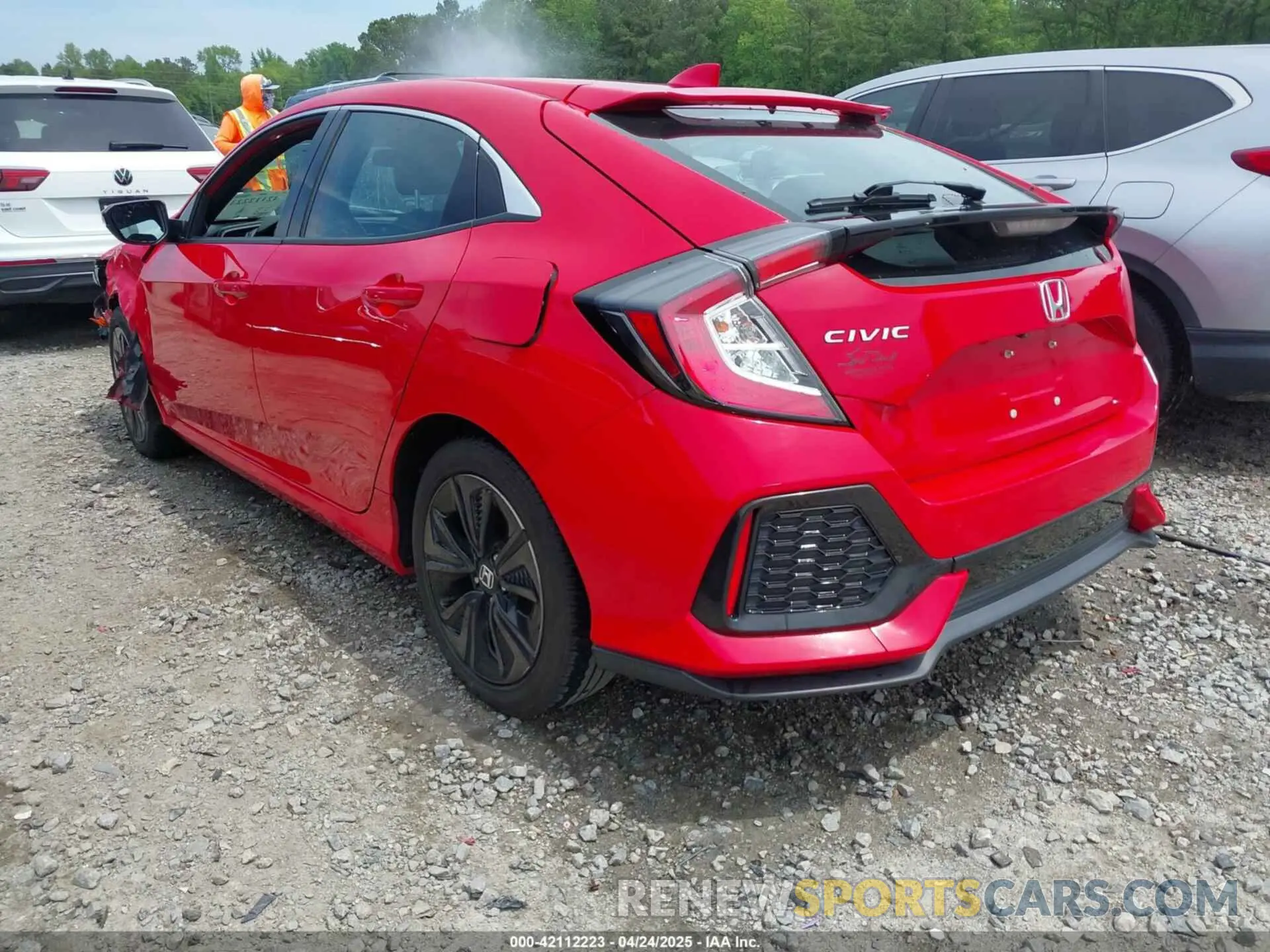 3 Photograph of a damaged car SHHFK7H6XKU411169 HONDA CIVIC 2019