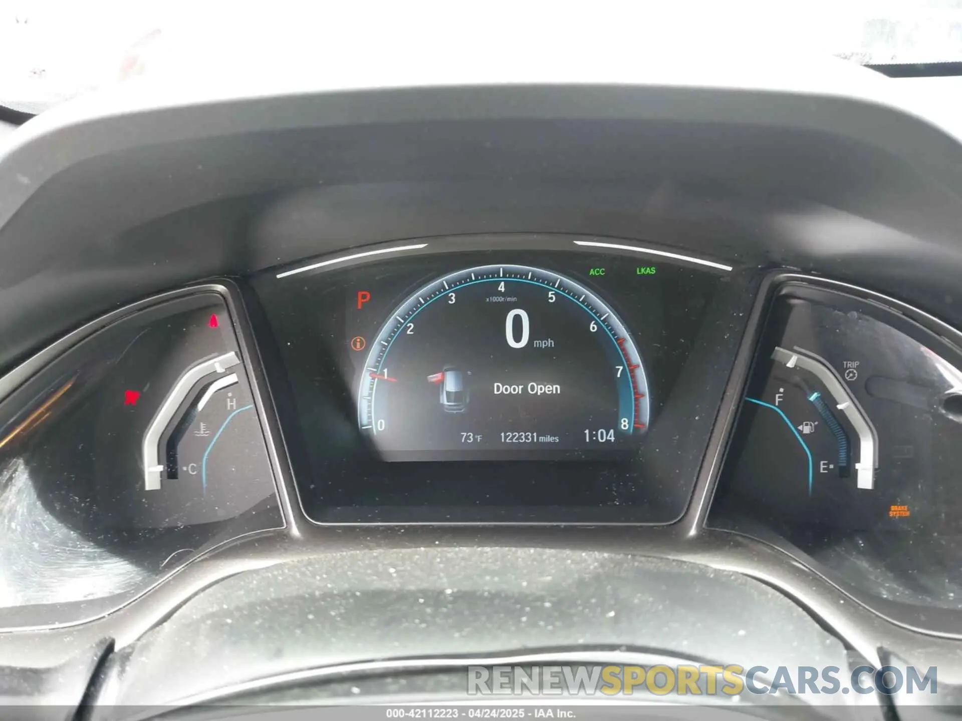 7 Photograph of a damaged car SHHFK7H6XKU411169 HONDA CIVIC 2019