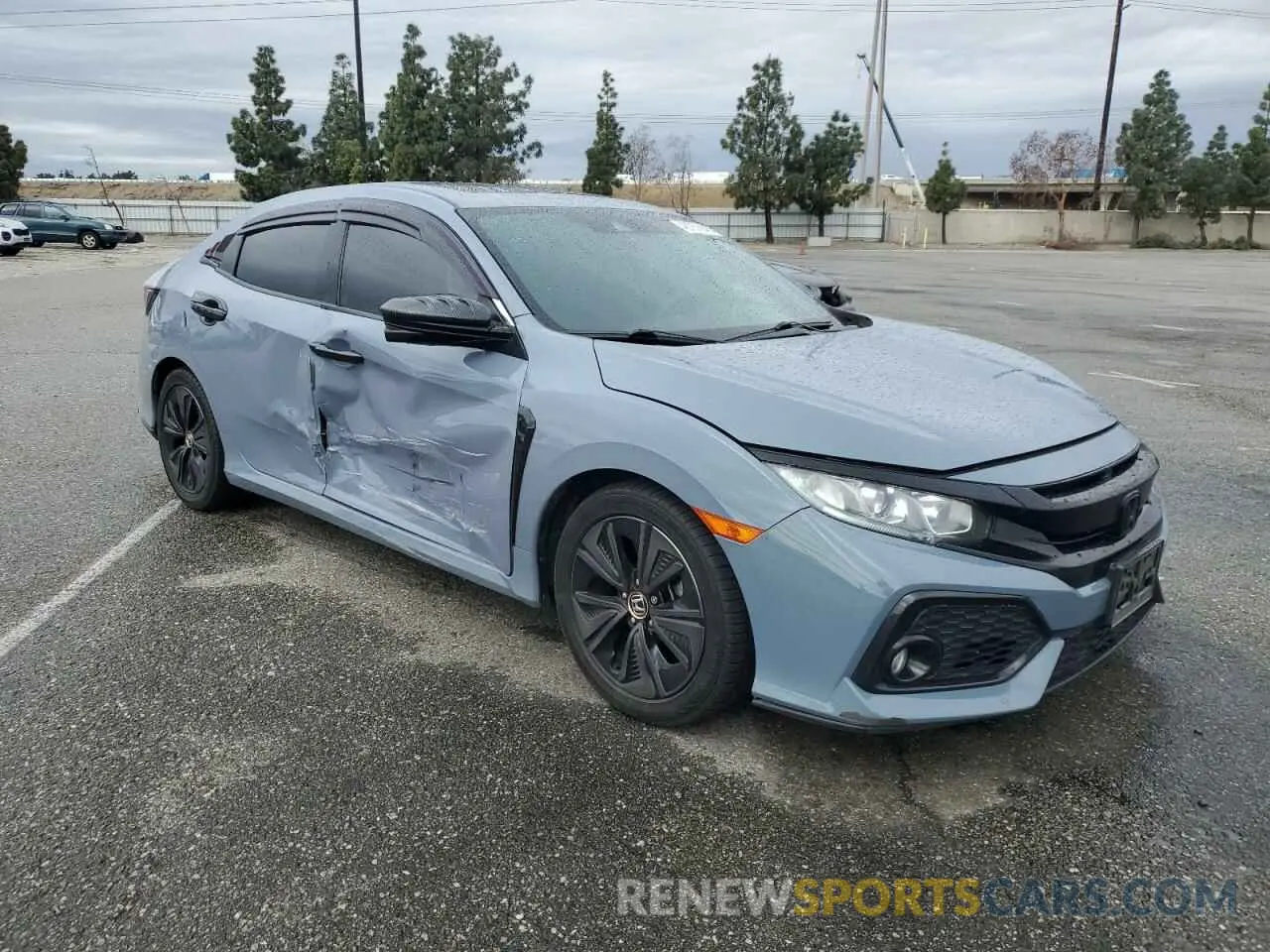 4 Photograph of a damaged car SHHFK7H6XKU413374 HONDA CIVIC 2019