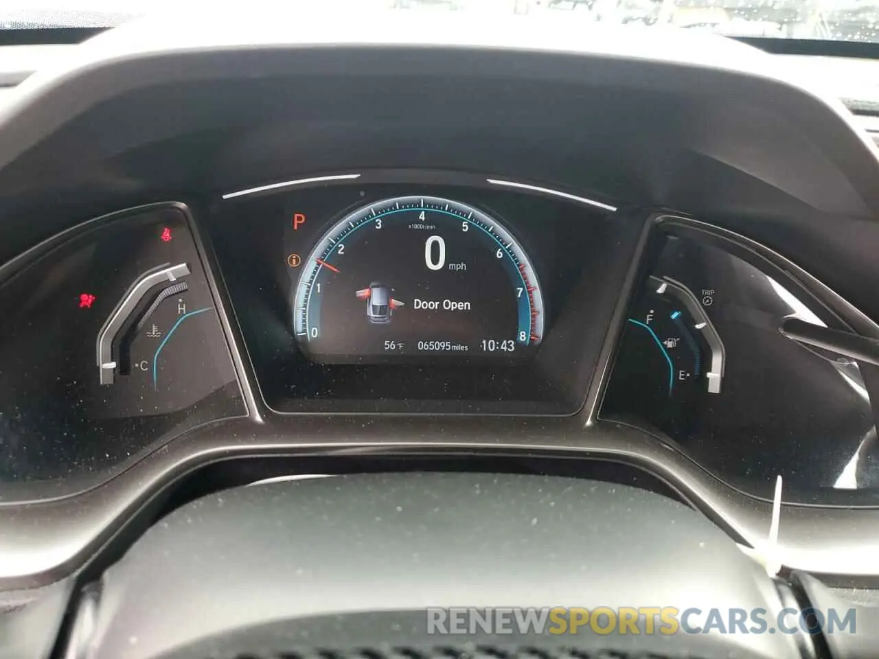 9 Photograph of a damaged car SHHFK7H6XKU413374 HONDA CIVIC 2019