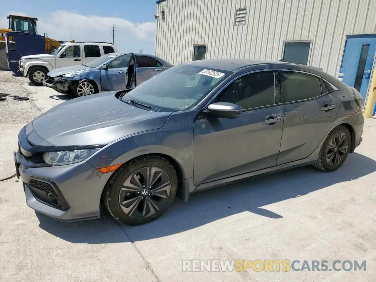 1 Photograph of a damaged car SHHFK7H80KU206915 HONDA CIVIC 2019