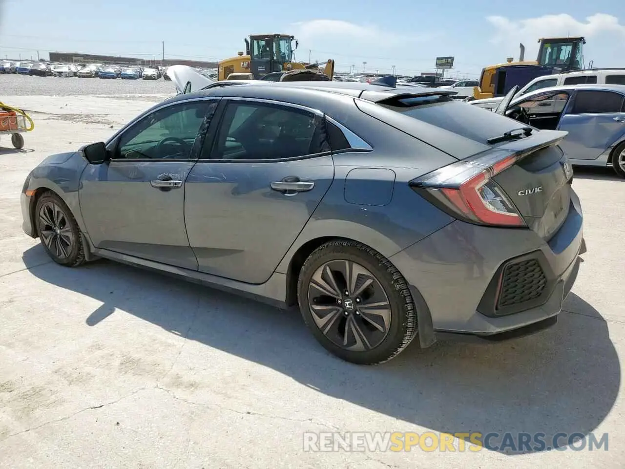 2 Photograph of a damaged car SHHFK7H80KU206915 HONDA CIVIC 2019