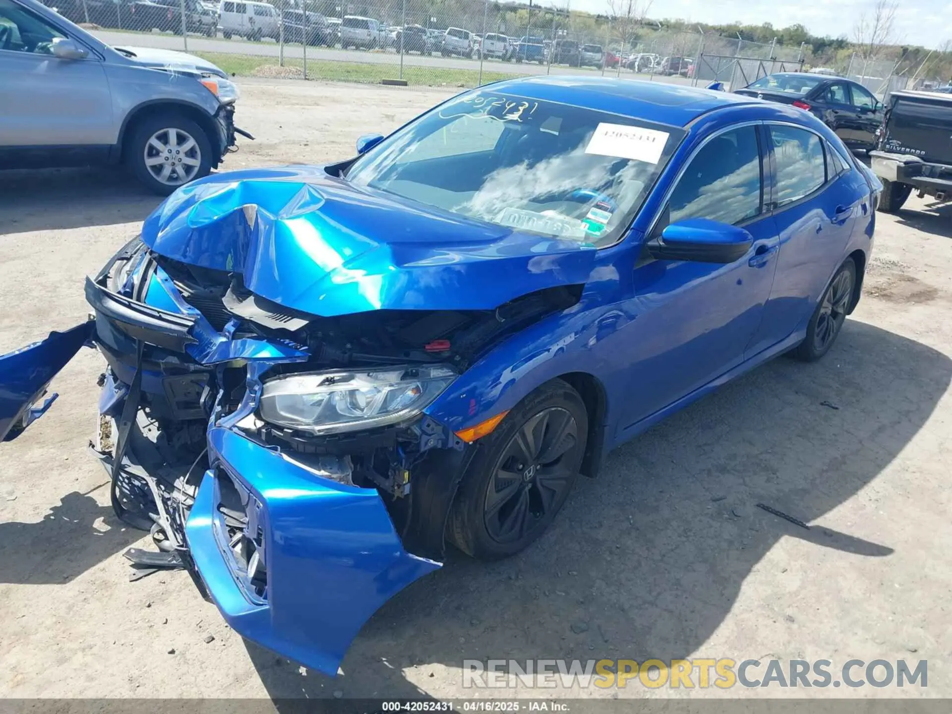 2 Photograph of a damaged car SHHFK7H82KU224705 HONDA CIVIC 2019