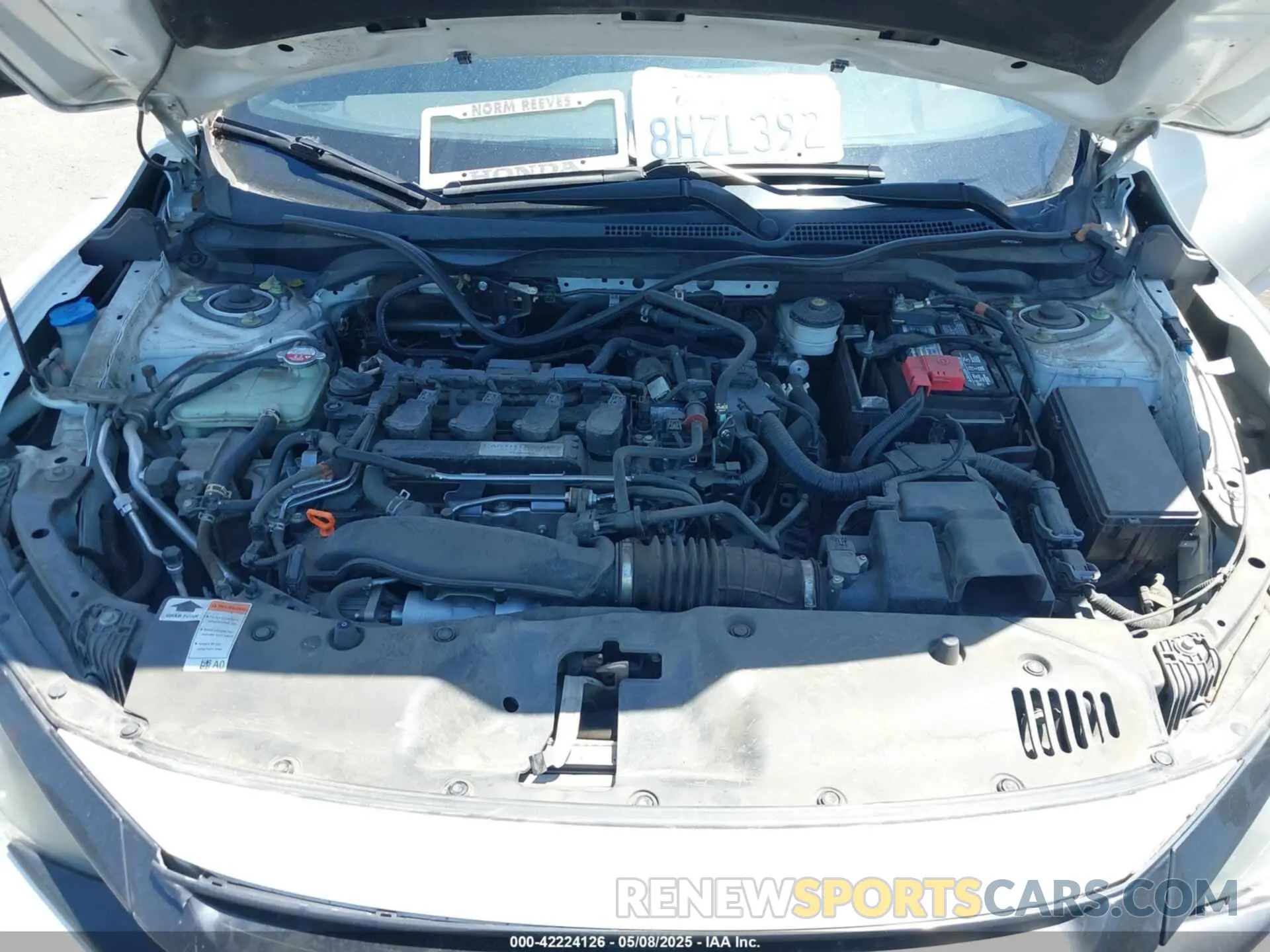 10 Photograph of a damaged car SHHFK7H85KU405751 HONDA CIVIC 2019
