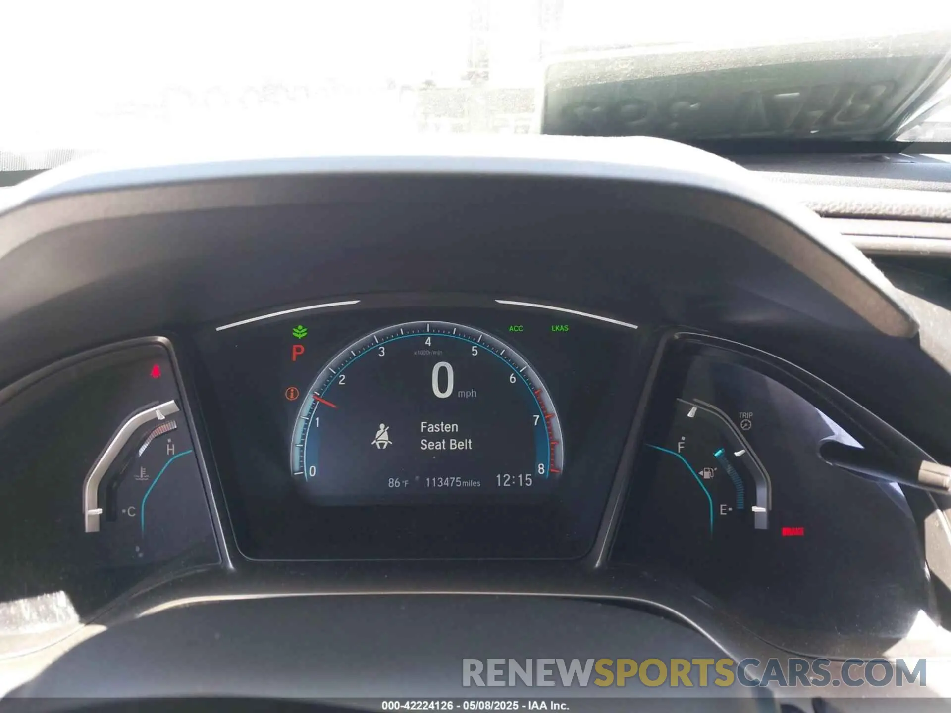 7 Photograph of a damaged car SHHFK7H85KU405751 HONDA CIVIC 2019