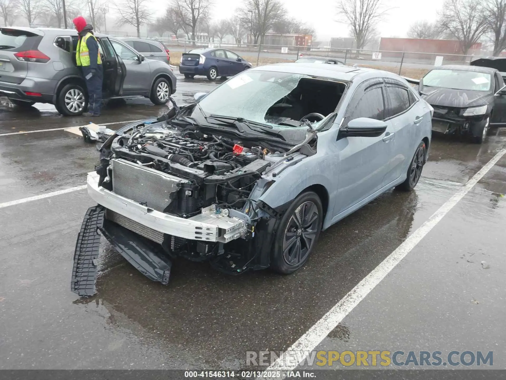 6 Photograph of a damaged car SHHFK7H89KU422603 HONDA CIVIC 2019