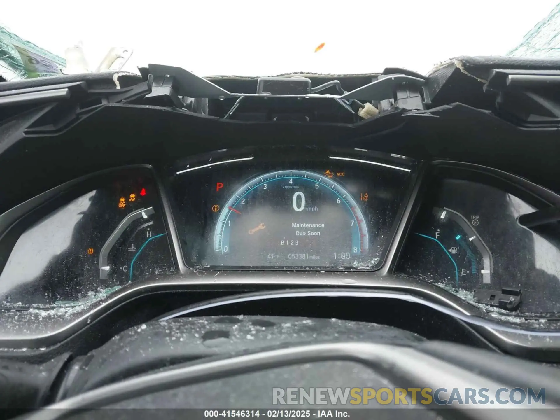 7 Photograph of a damaged car SHHFK7H89KU422603 HONDA CIVIC 2019