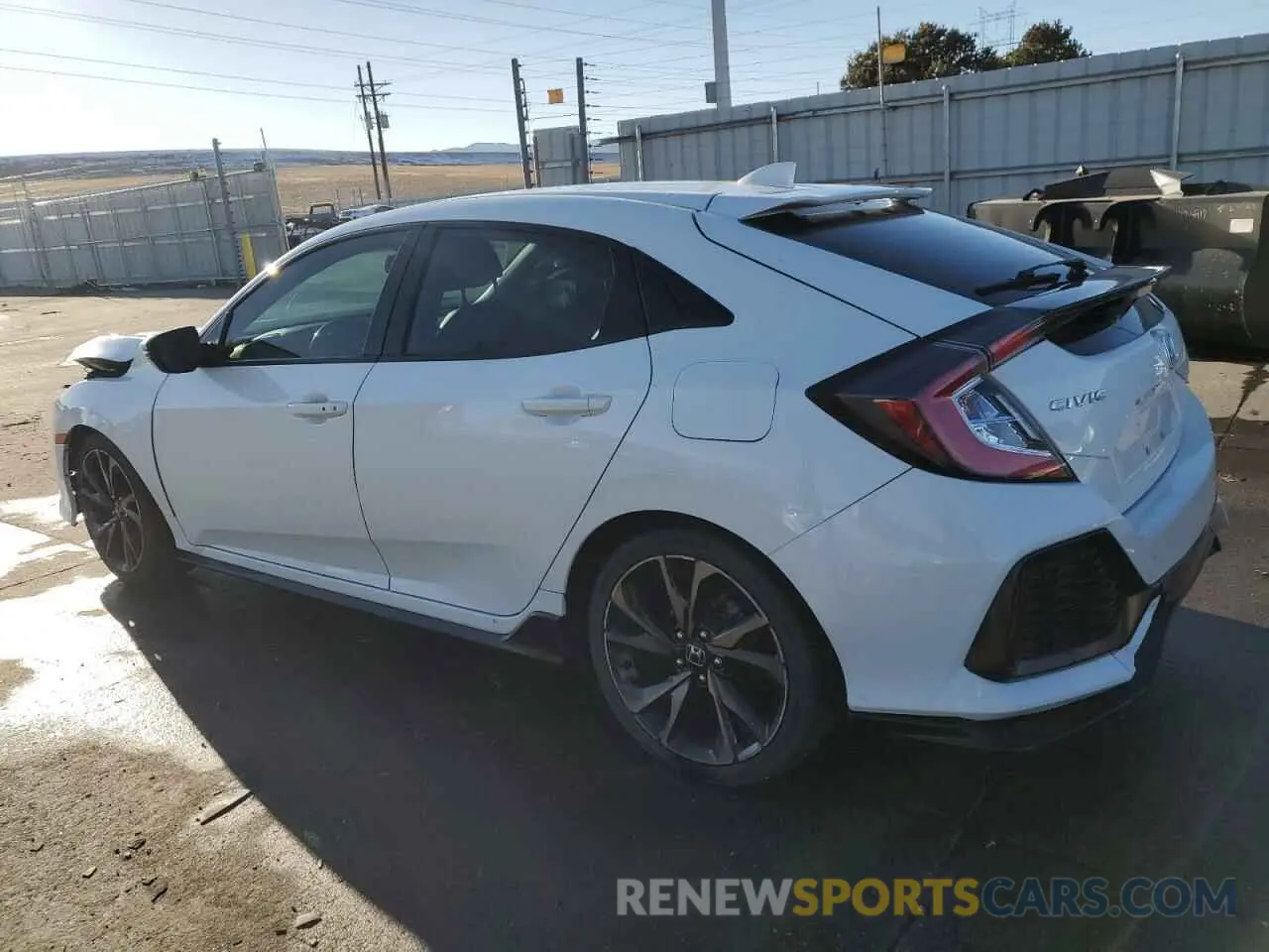 2 Photograph of a damaged car SHHFK7H90KU212741 HONDA CIVIC 2019