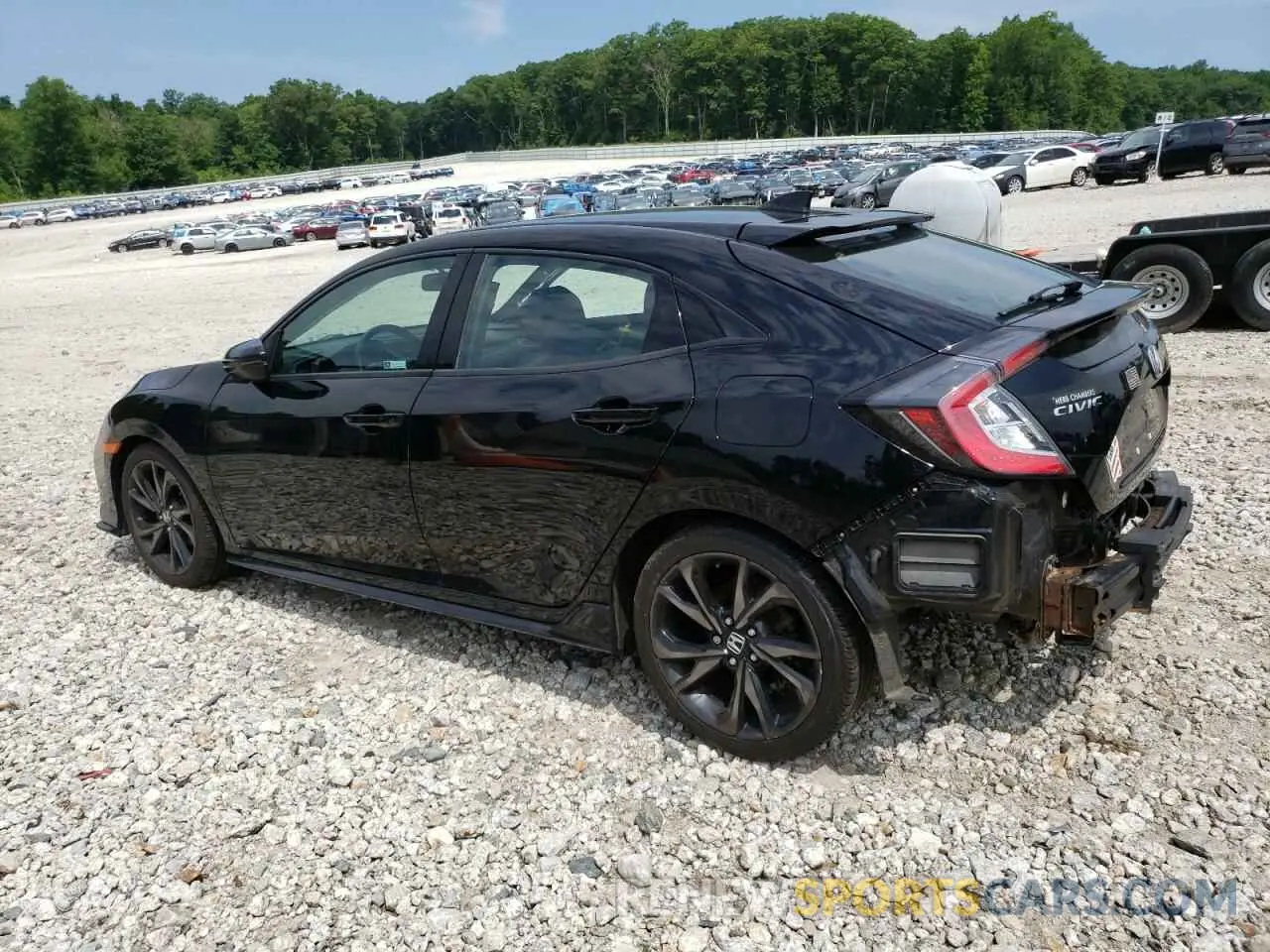 2 Photograph of a damaged car SHHFK7H91KU420644 HONDA CIVIC 2019