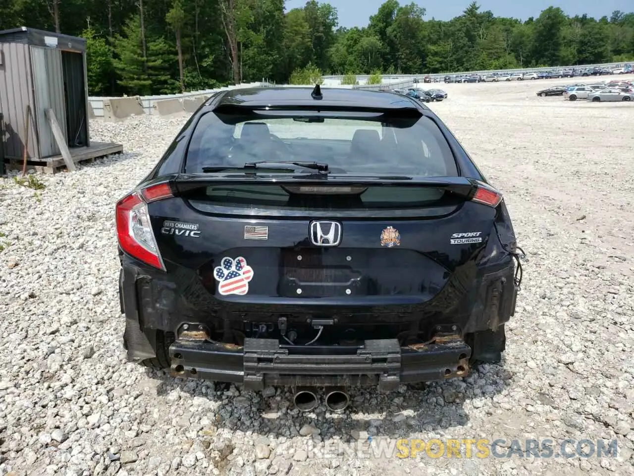 6 Photograph of a damaged car SHHFK7H91KU420644 HONDA CIVIC 2019