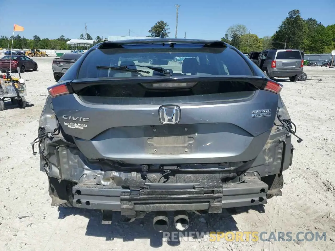 6 Photograph of a damaged car SHHFK7H92KU216676 HONDA CIVIC 2019