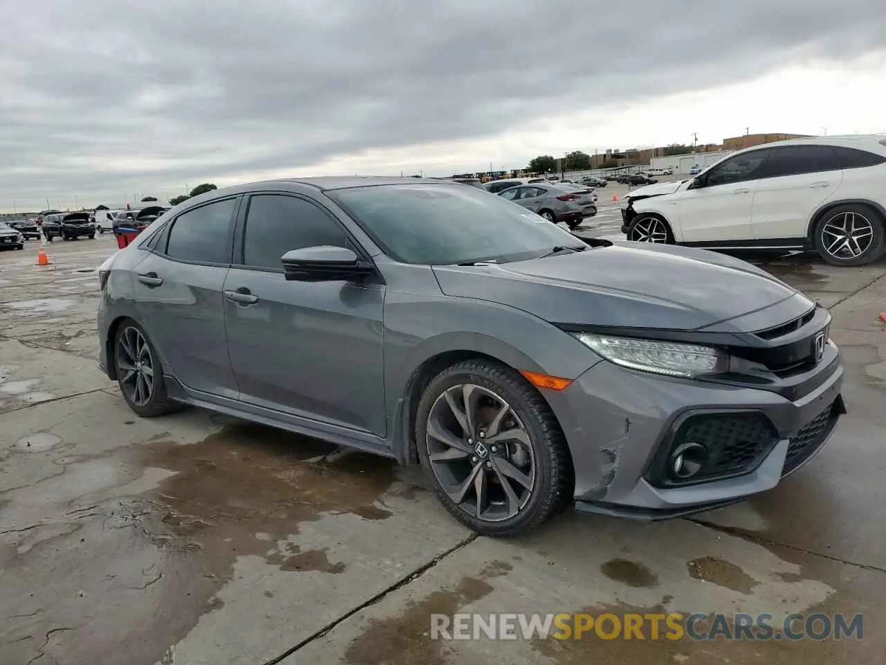 4 Photograph of a damaged car SHHFK7H92KU226124 HONDA CIVIC 2019