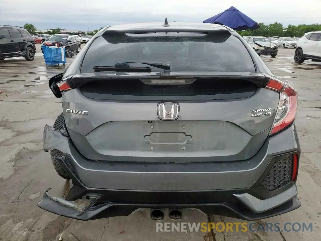6 Photograph of a damaged car SHHFK7H92KU226124 HONDA CIVIC 2019