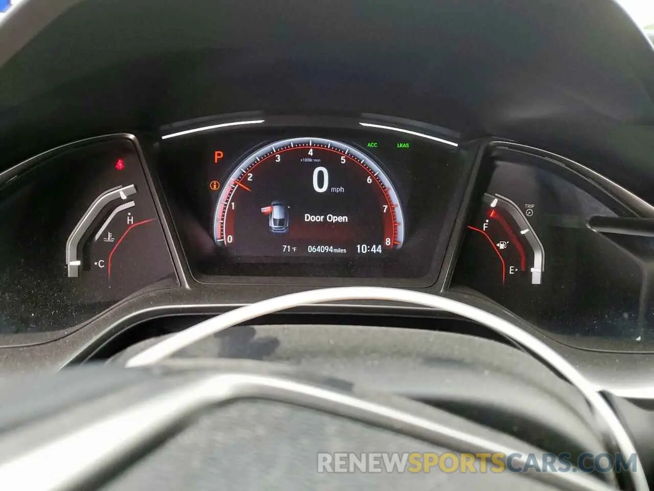 9 Photograph of a damaged car SHHFK7H92KU226124 HONDA CIVIC 2019