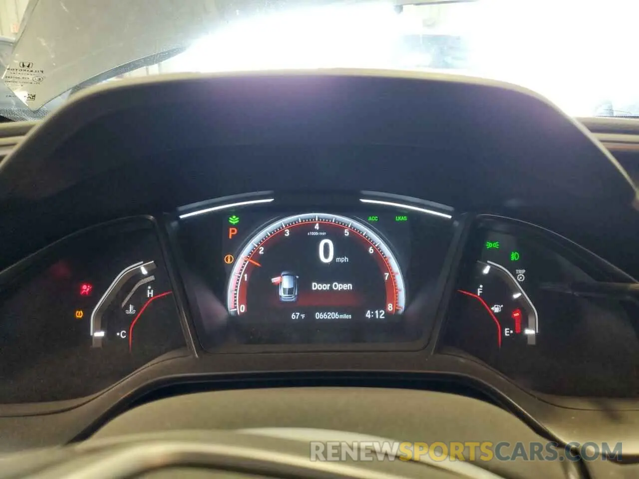 9 Photograph of a damaged car SHHFK7H93KU201023 HONDA CIVIC 2019