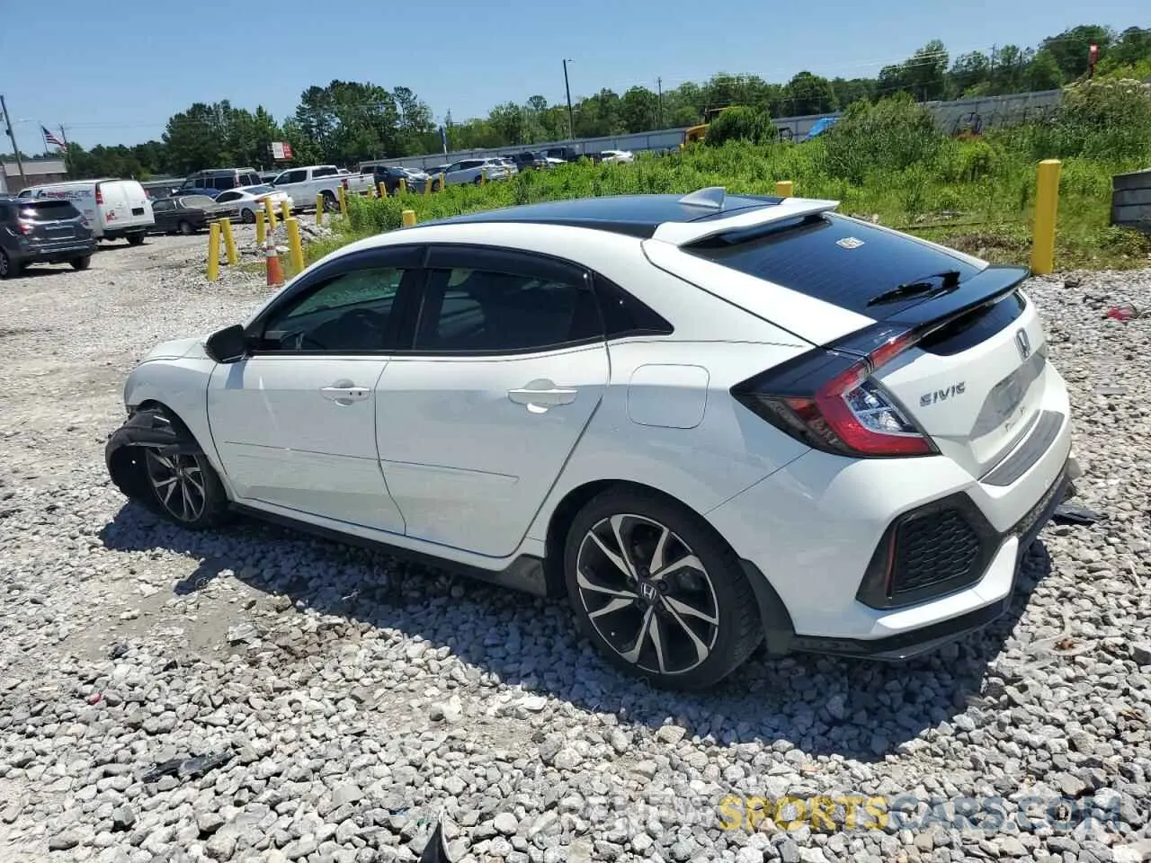 2 Photograph of a damaged car SHHFK7H93KU226133 HONDA CIVIC 2019