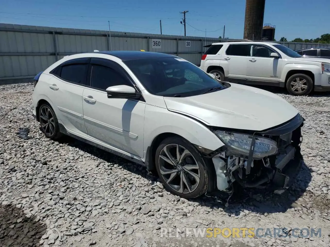 4 Photograph of a damaged car SHHFK7H93KU226133 HONDA CIVIC 2019