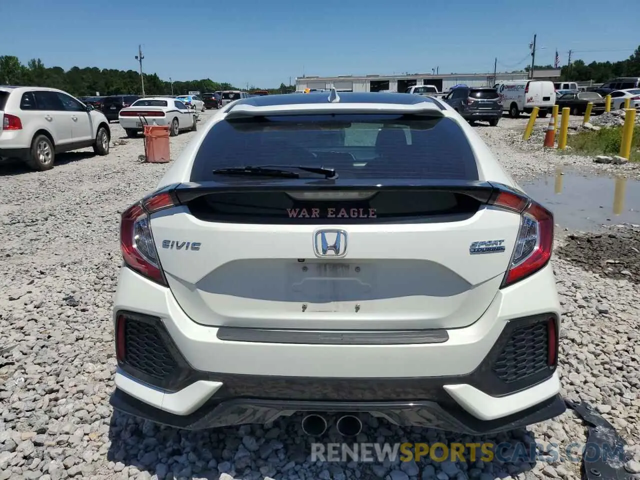 6 Photograph of a damaged car SHHFK7H93KU226133 HONDA CIVIC 2019