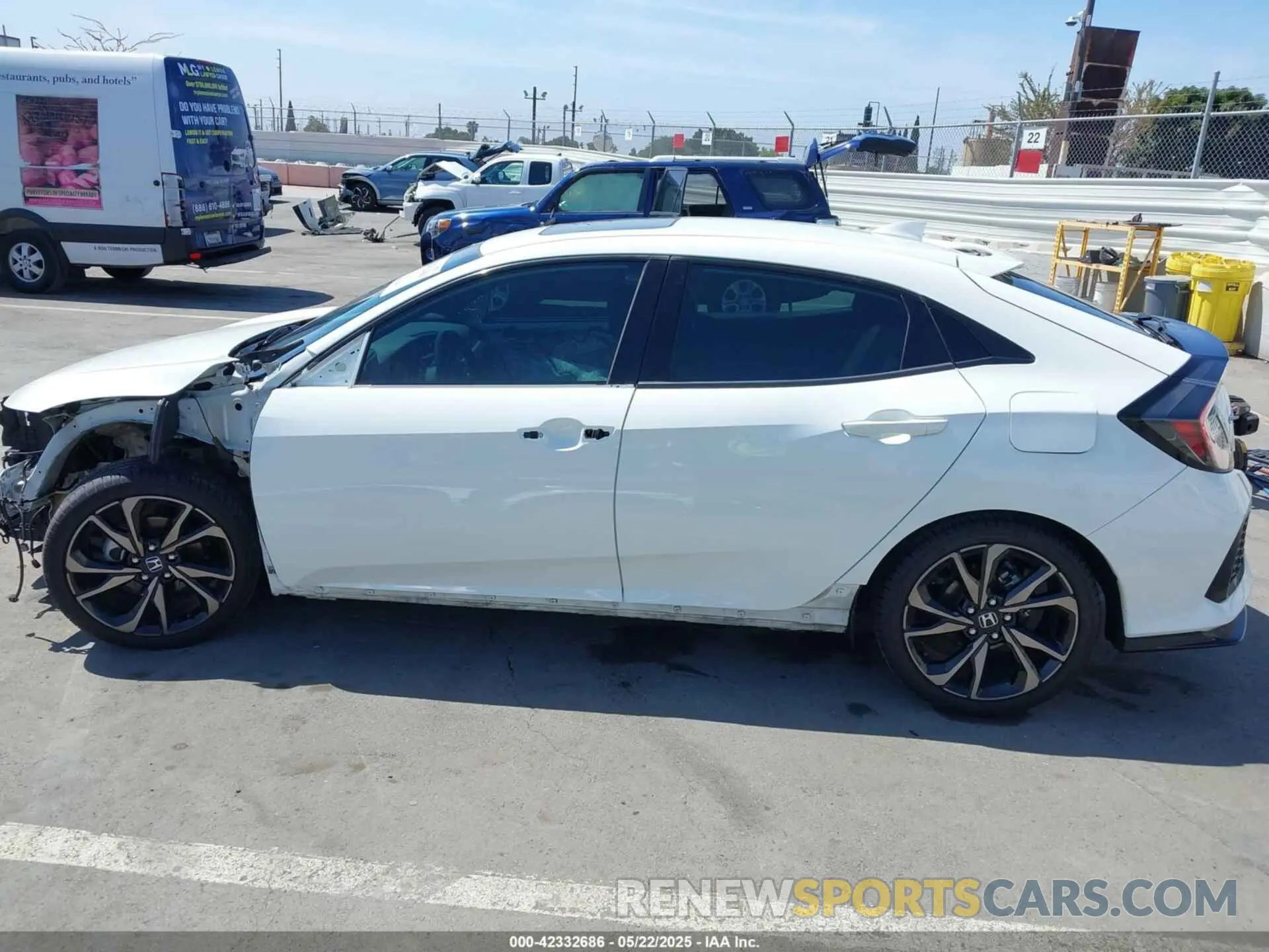 15 Photograph of a damaged car SHHFK7H93KU404445 HONDA CIVIC 2019
