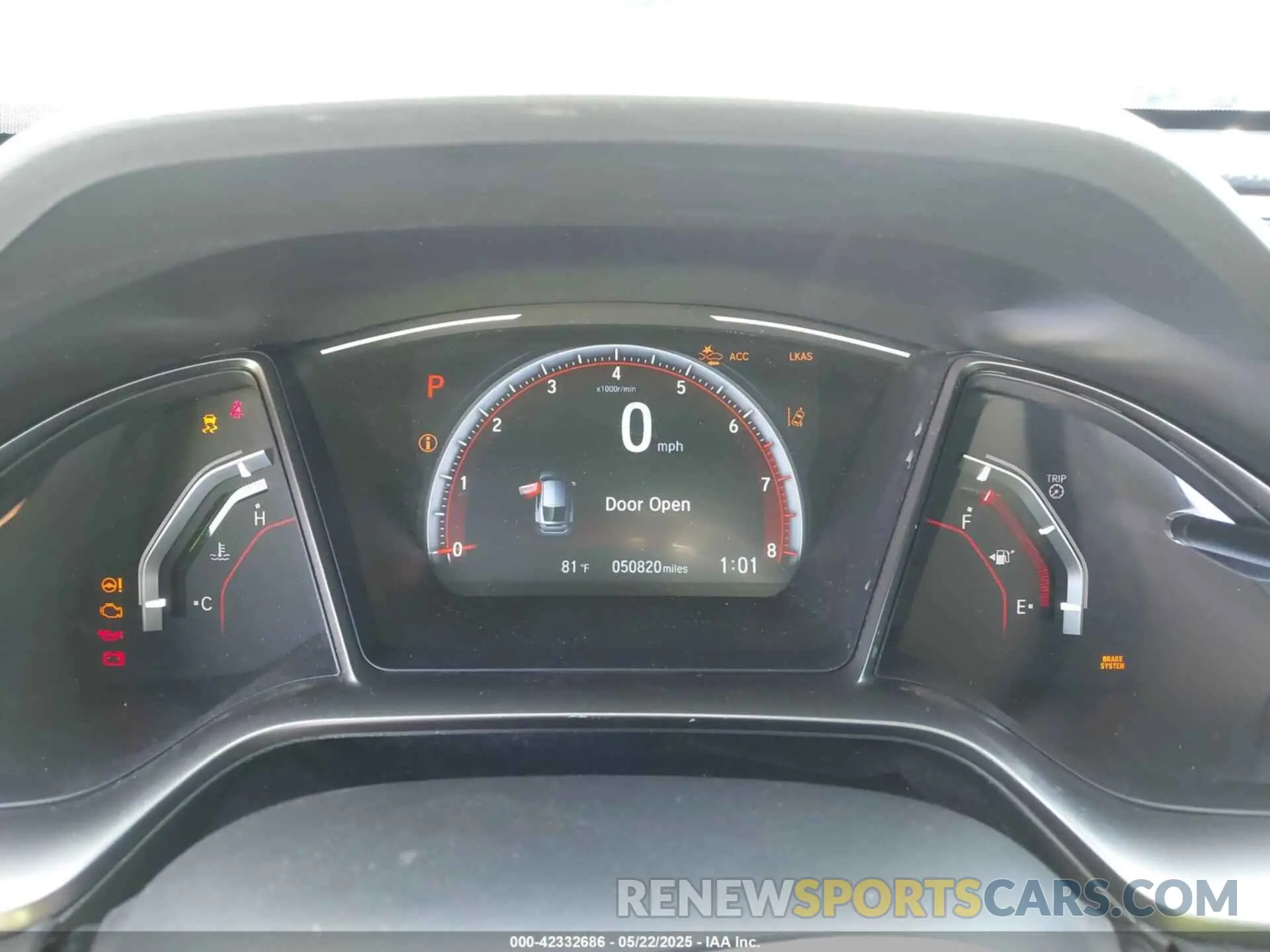 7 Photograph of a damaged car SHHFK7H93KU404445 HONDA CIVIC 2019