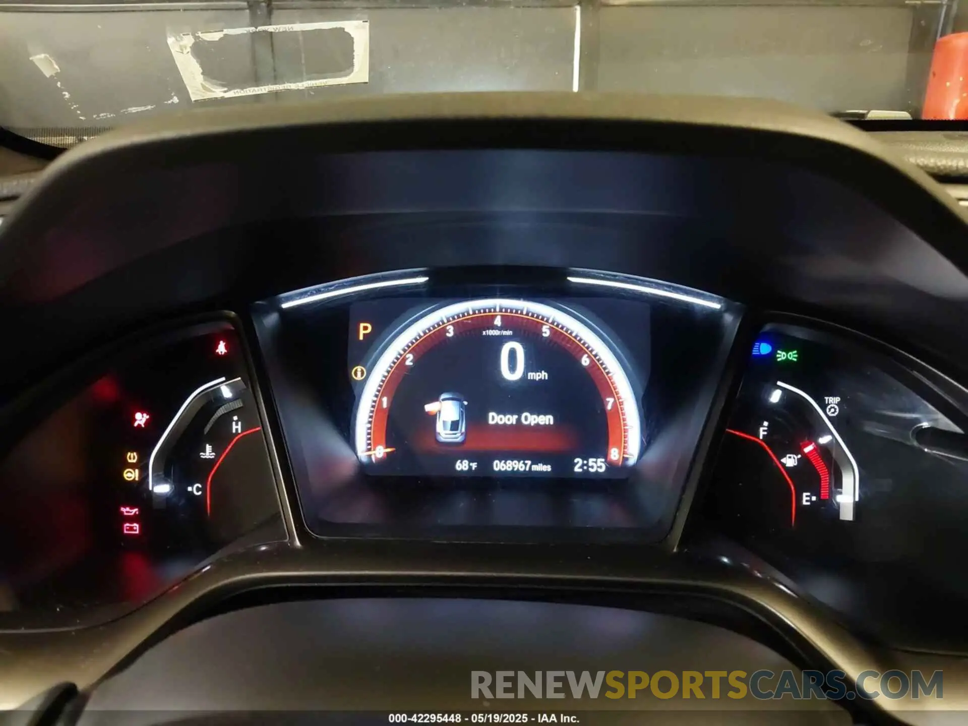 7 Photograph of a damaged car SHHFK7H94KU400341 HONDA CIVIC 2019