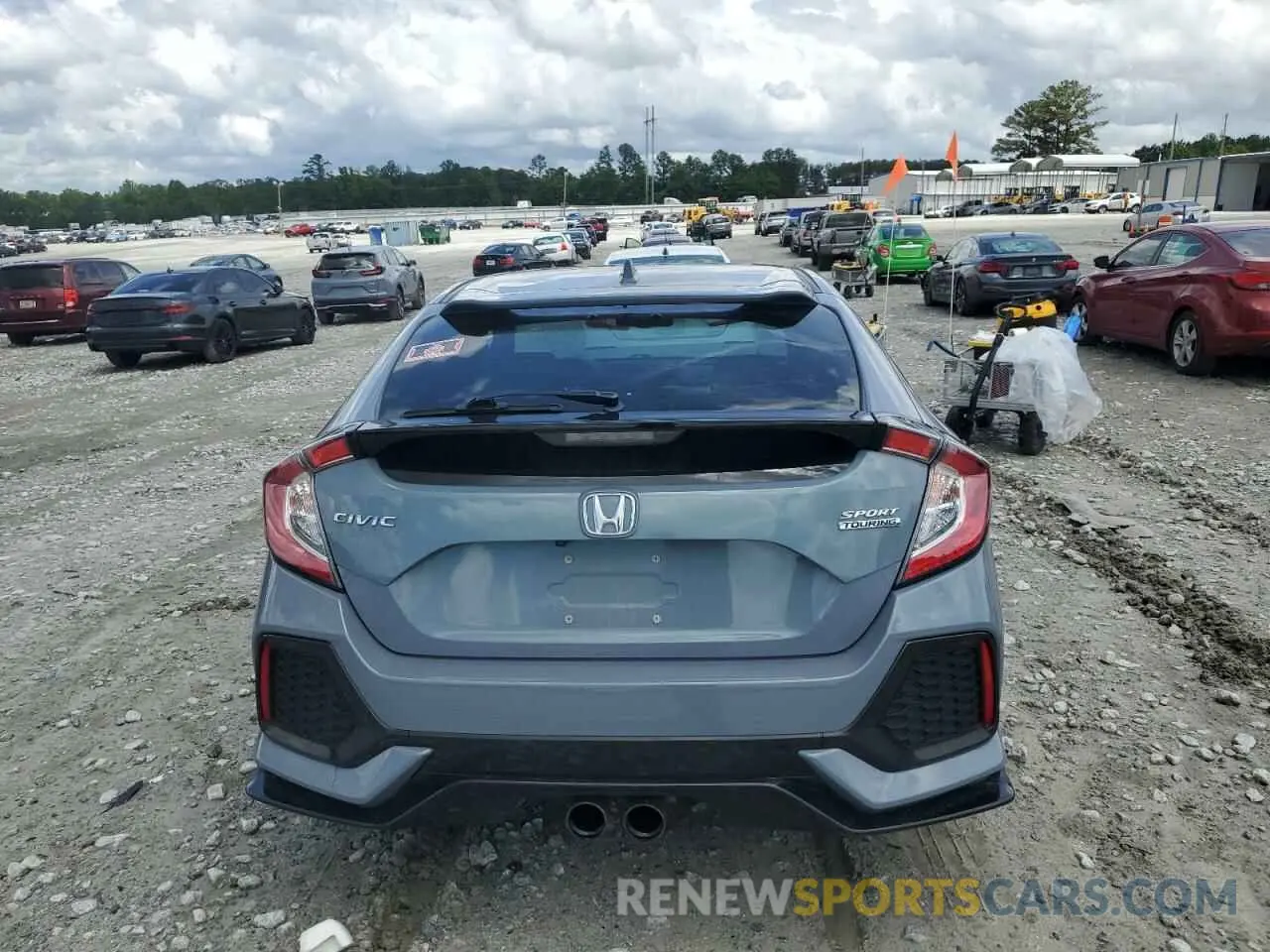 6 Photograph of a damaged car SHHFK7H95KU224318 HONDA CIVIC 2019
