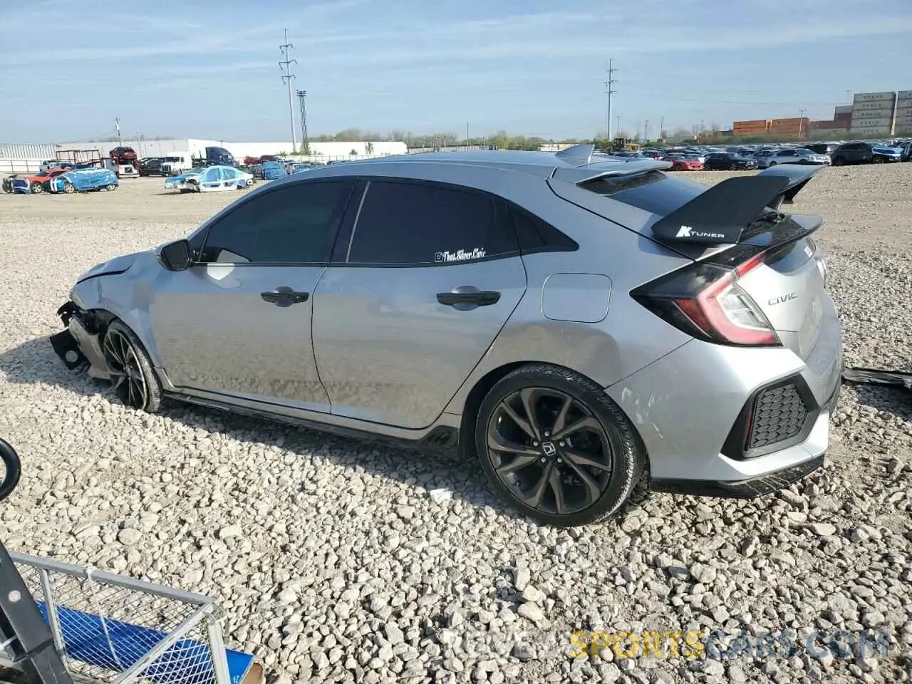 2 Photograph of a damaged car SHHFK7H96KU223923 HONDA CIVIC 2019