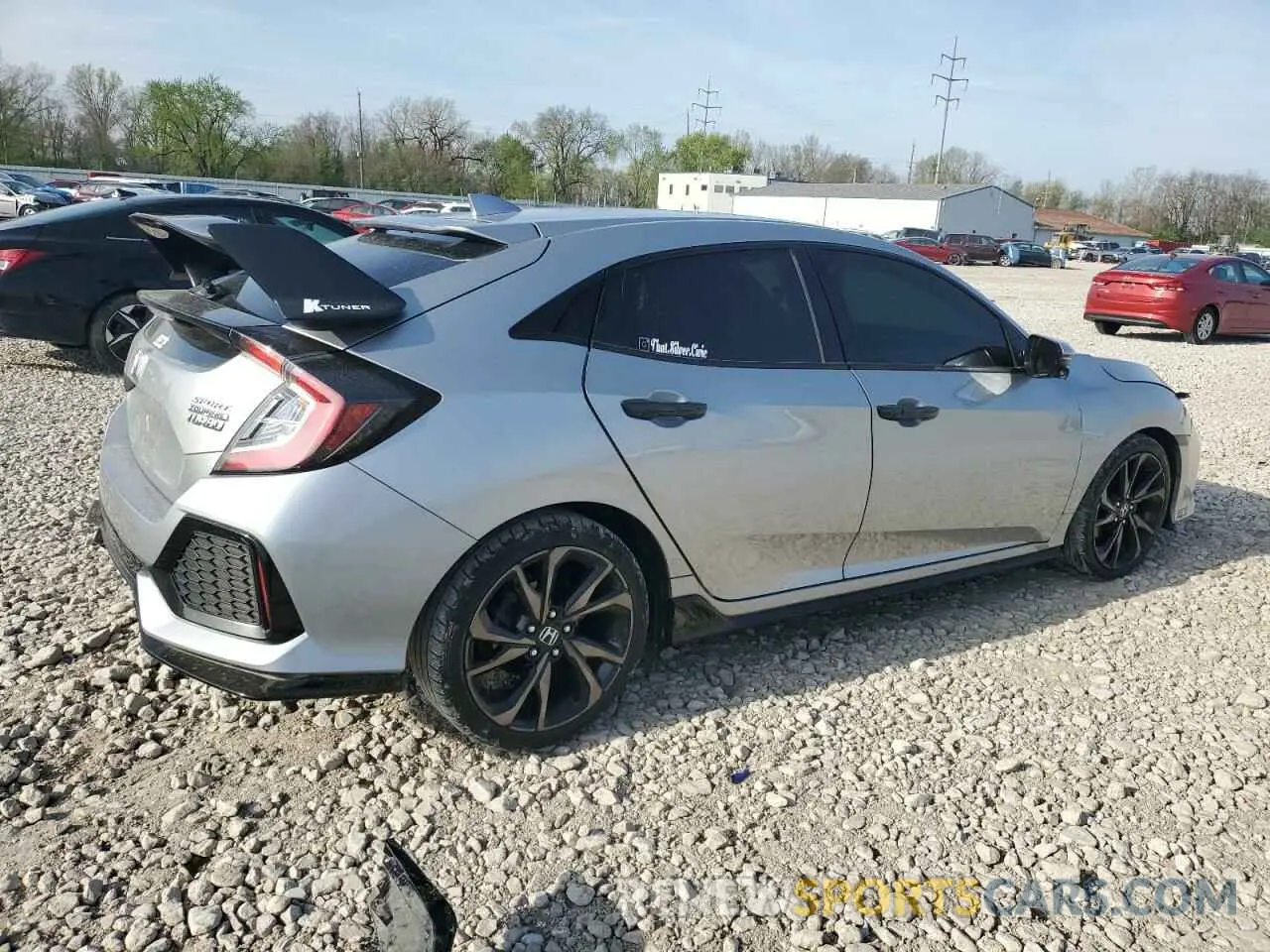 3 Photograph of a damaged car SHHFK7H96KU223923 HONDA CIVIC 2019