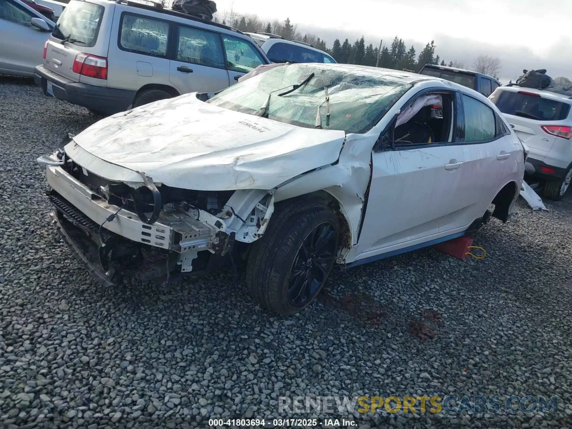 2 Photograph of a damaged car SHHFK7H98KU408264 HONDA CIVIC 2019