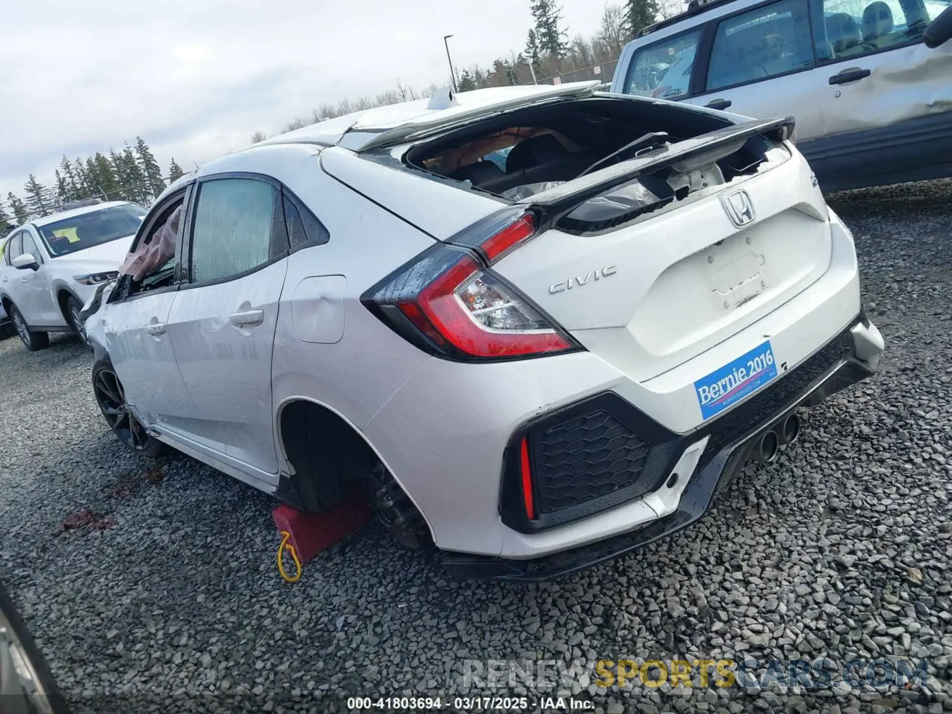 3 Photograph of a damaged car SHHFK7H98KU408264 HONDA CIVIC 2019