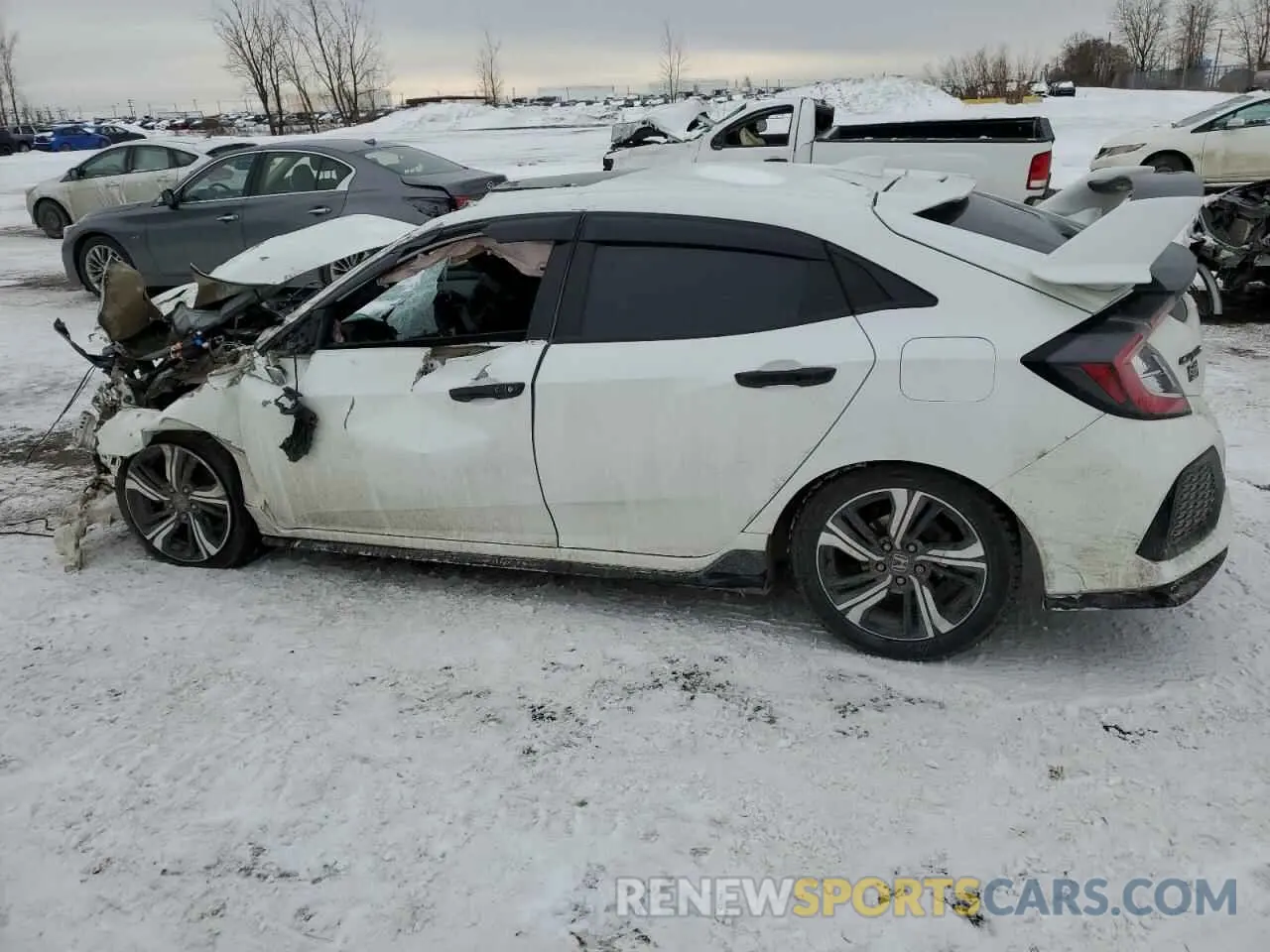 2 Photograph of a damaged car SHHFK7H99KU304642 HONDA CIVIC 2019