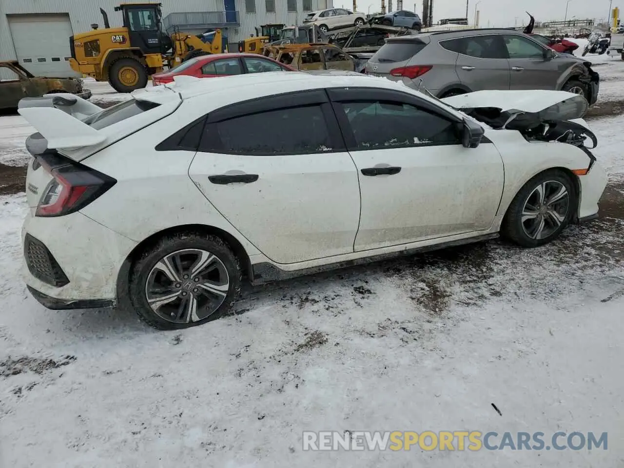 3 Photograph of a damaged car SHHFK7H99KU304642 HONDA CIVIC 2019