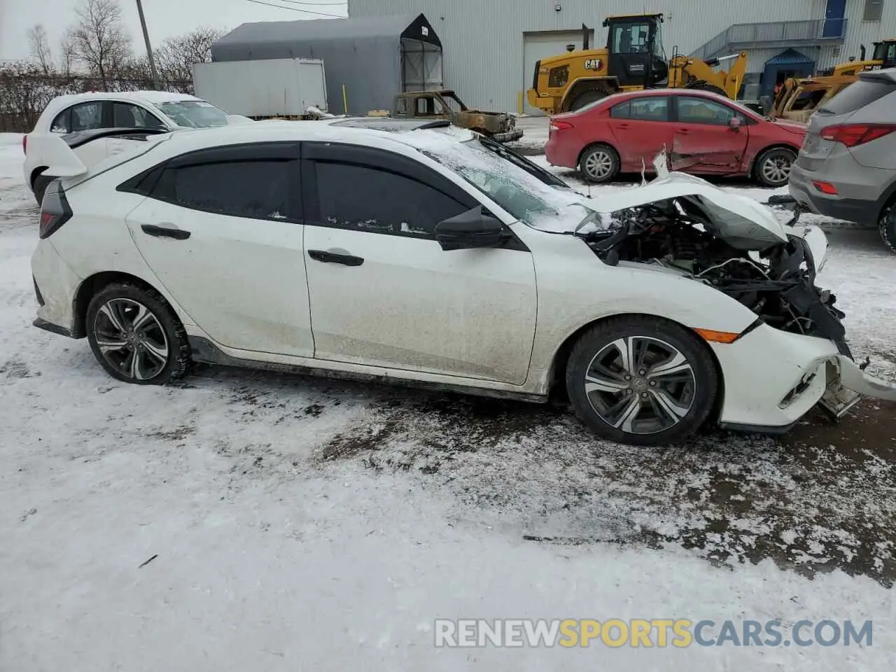 4 Photograph of a damaged car SHHFK7H99KU304642 HONDA CIVIC 2019