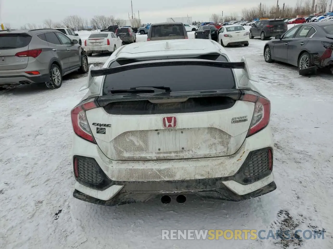 6 Photograph of a damaged car SHHFK7H99KU304642 HONDA CIVIC 2019