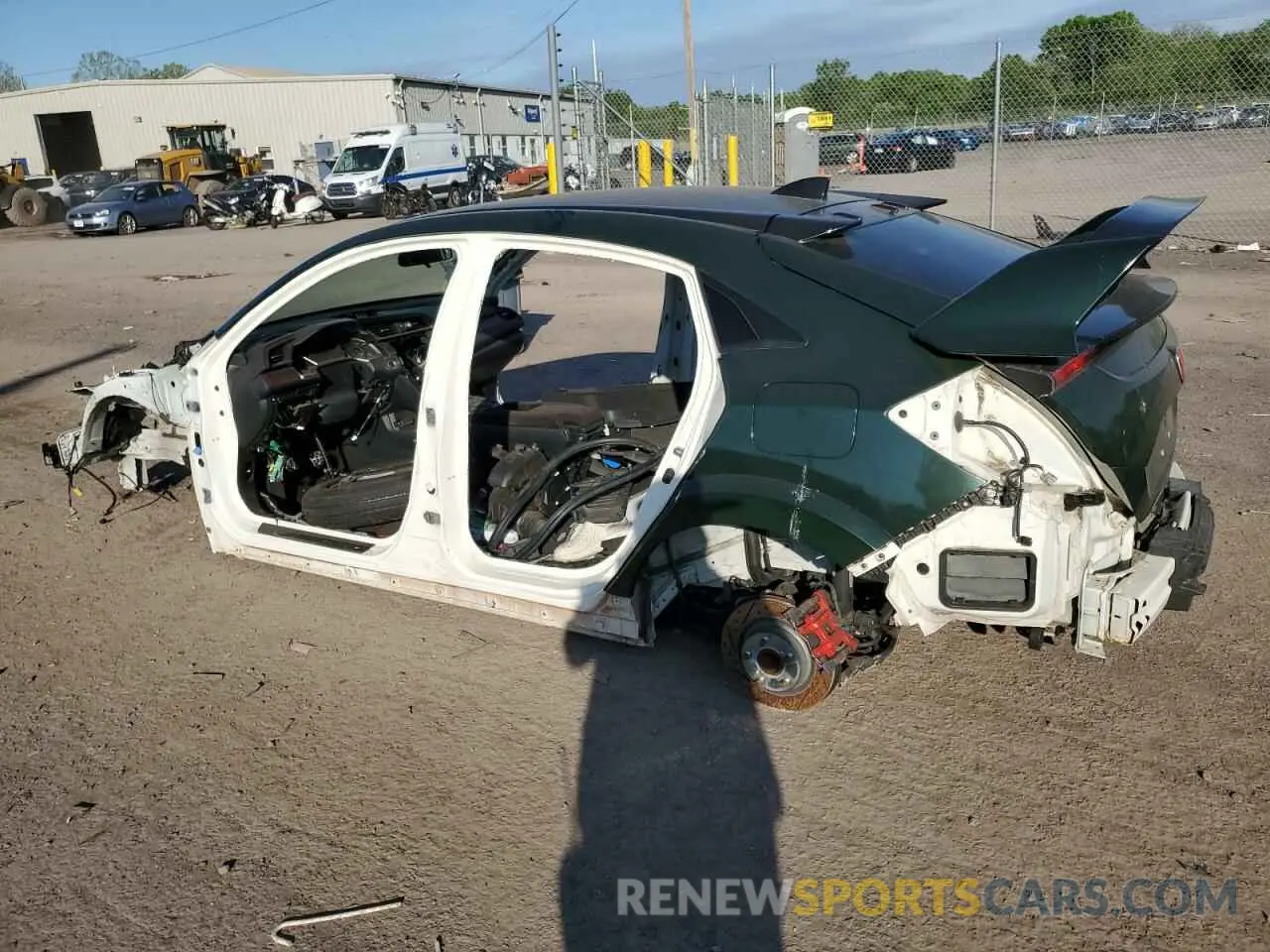 2 Photograph of a damaged car SHHFK8G71KU201804 HONDA CIVIC 2019