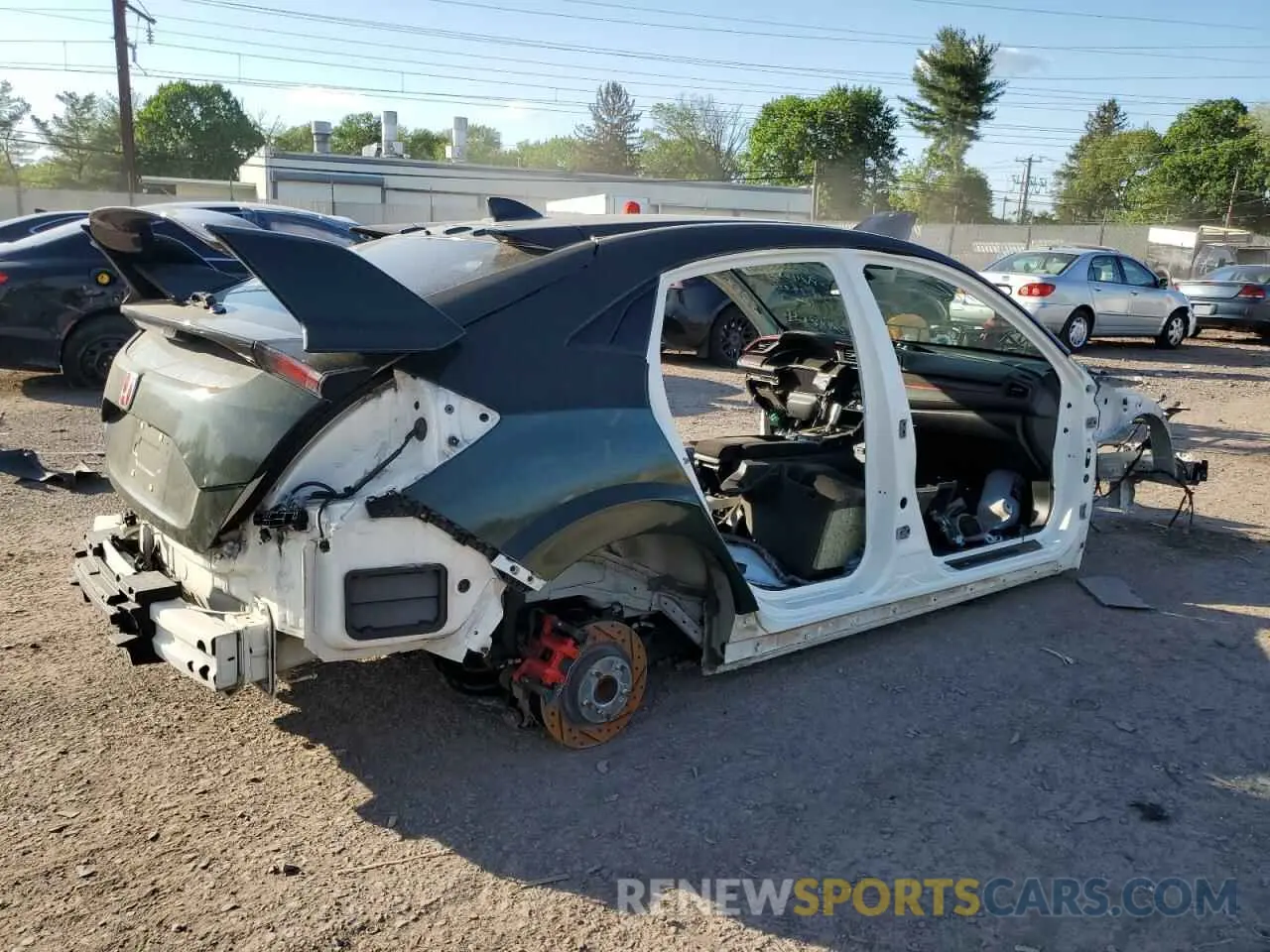 3 Photograph of a damaged car SHHFK8G71KU201804 HONDA CIVIC 2019