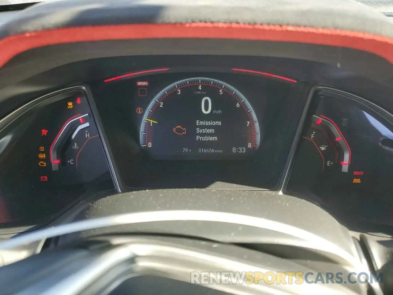 9 Photograph of a damaged car SHHFK8G72KU204808 HONDA CIVIC 2019