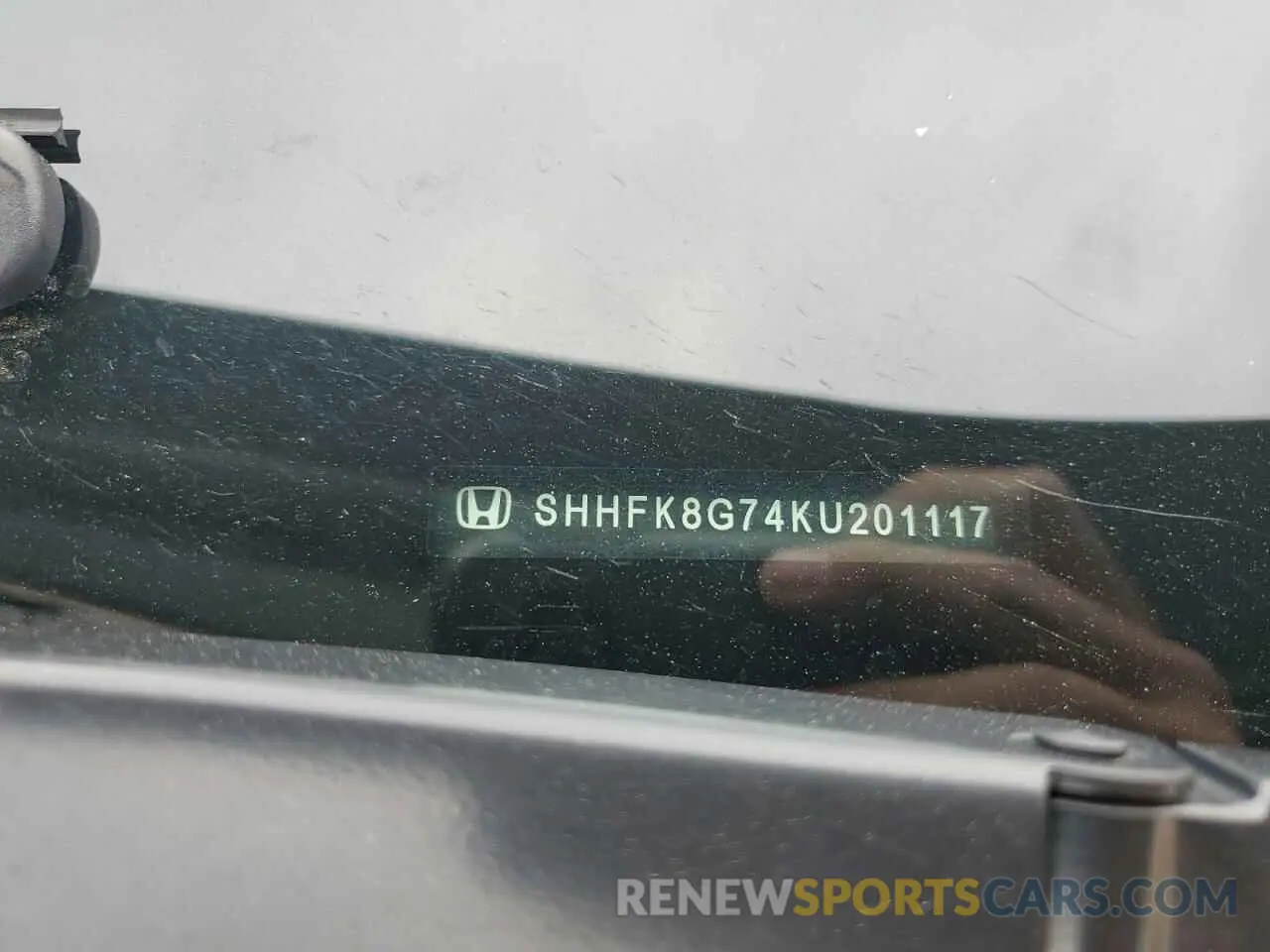 15 Photograph of a damaged car SHHFK8G74KU201117 HONDA CIVIC 2019