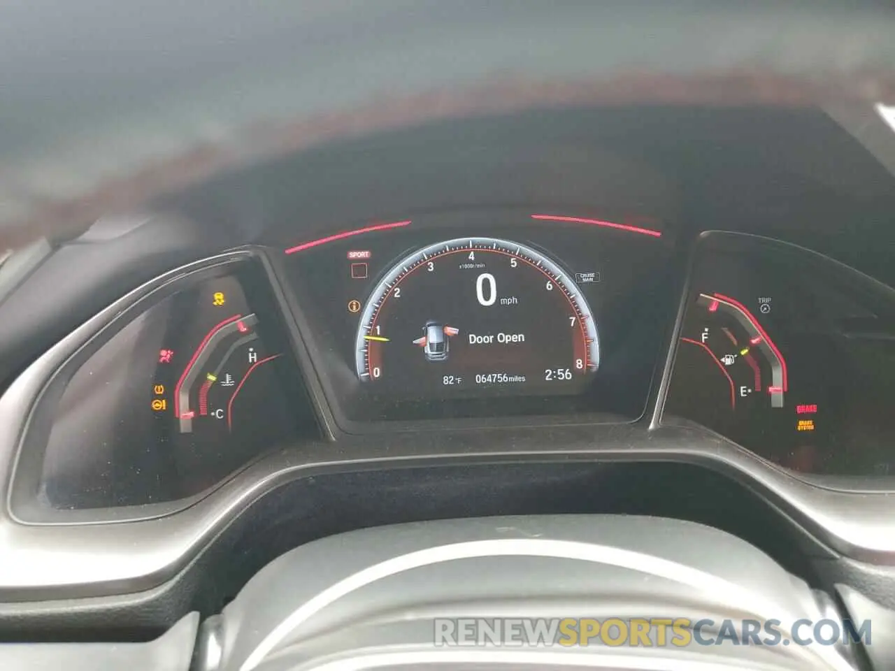 9 Photograph of a damaged car SHHFK8G74KU201117 HONDA CIVIC 2019