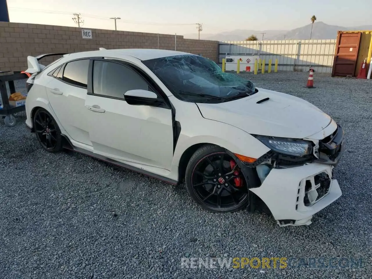 4 Photograph of a damaged car SHHFK8G76KU206173 HONDA CIVIC 2019