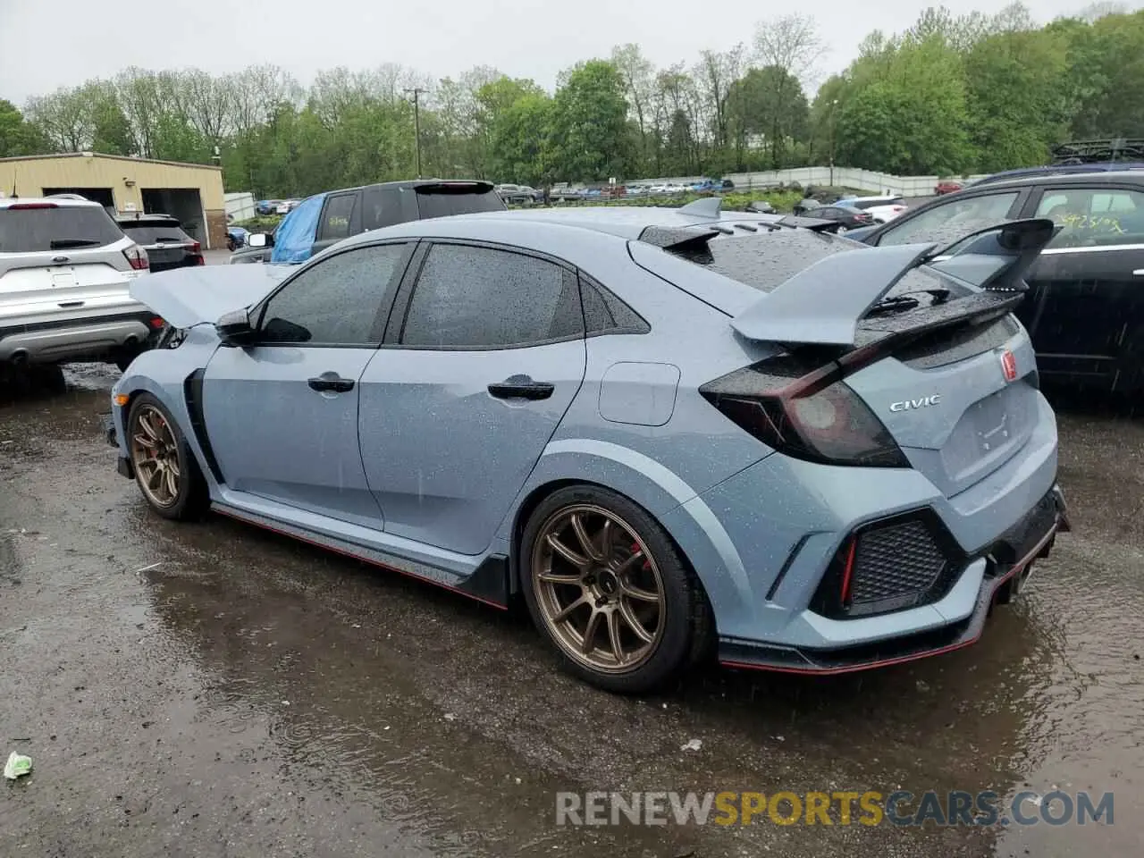 2 Photograph of a damaged car SHHFK8G77KU206067 HONDA CIVIC 2019