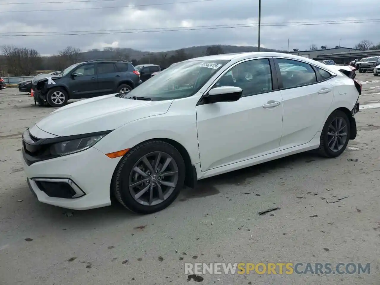 1 Photograph of a damaged car 19XFC1F30LE006546 HONDA CIVIC 2020