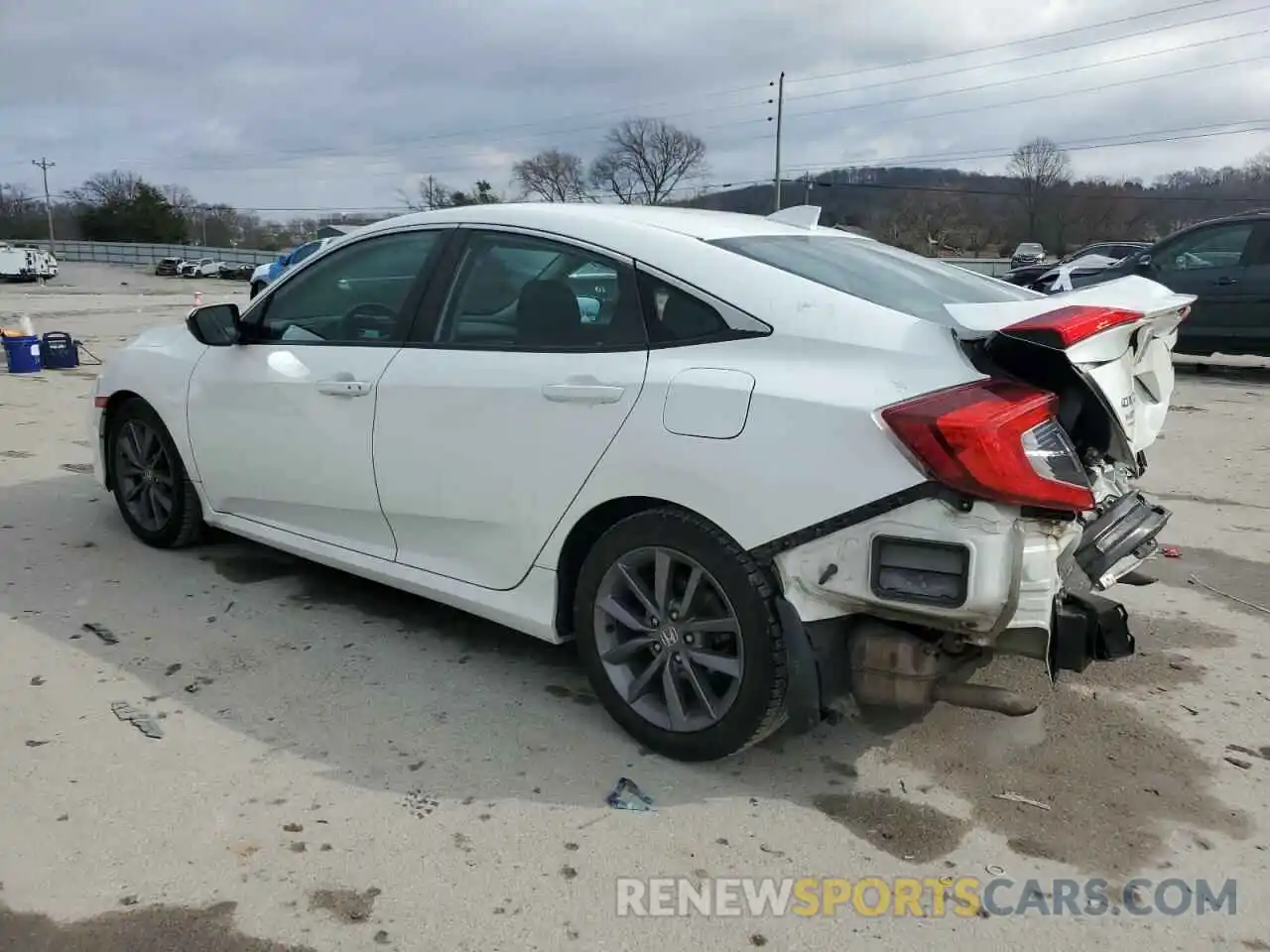 2 Photograph of a damaged car 19XFC1F30LE006546 HONDA CIVIC 2020