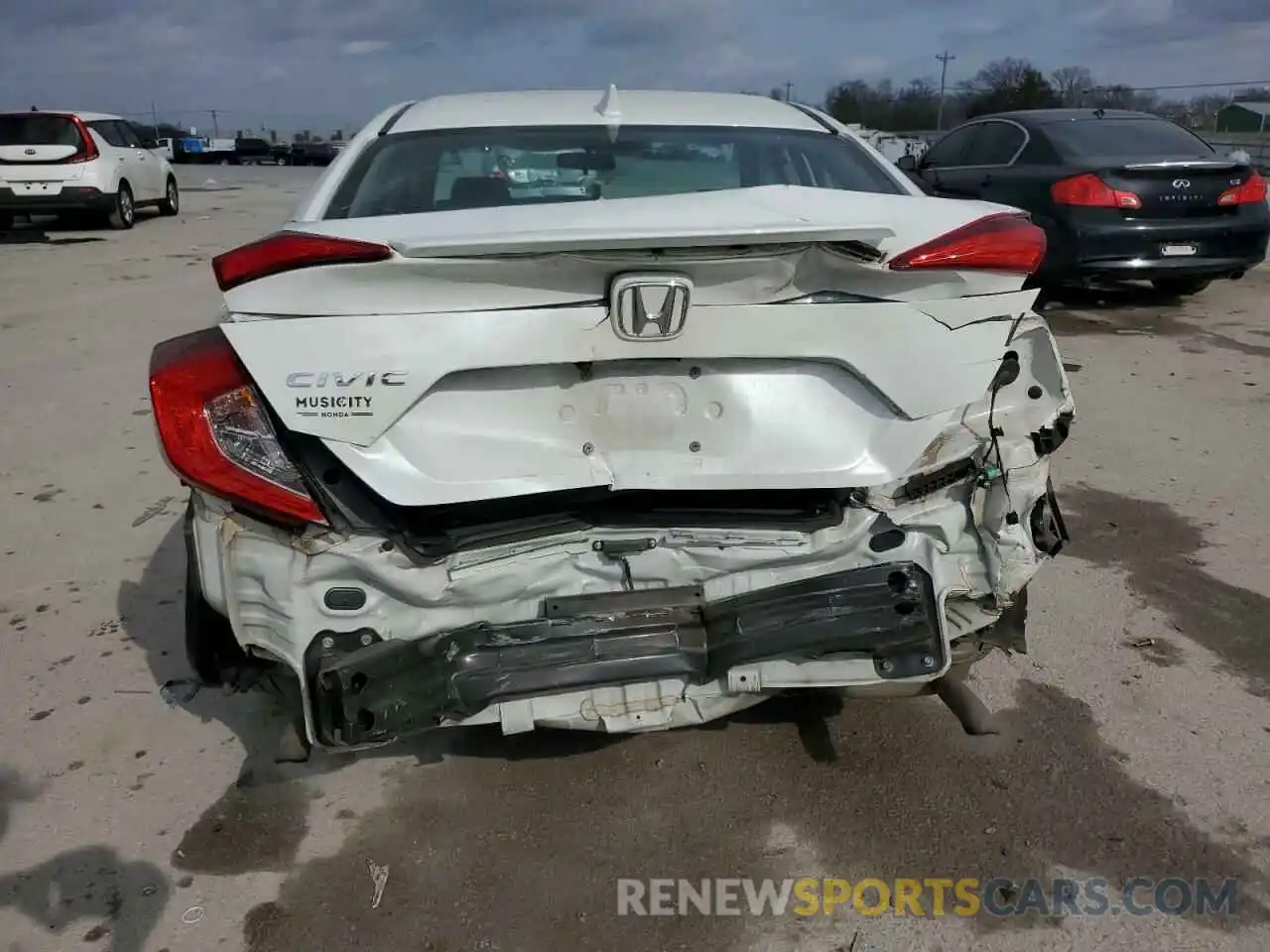 6 Photograph of a damaged car 19XFC1F30LE006546 HONDA CIVIC 2020