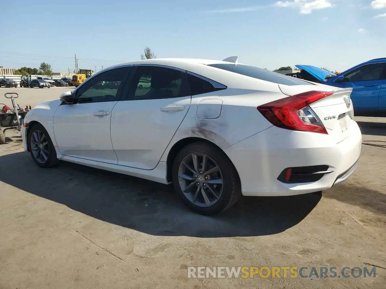 2 Photograph of a damaged car 19XFC1F30LE009284 HONDA CIVIC 2020