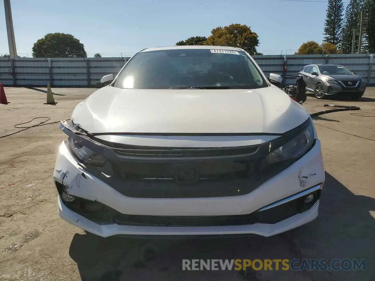 5 Photograph of a damaged car 19XFC1F30LE009284 HONDA CIVIC 2020